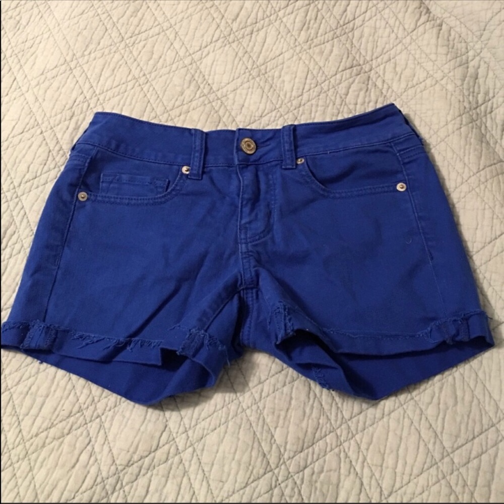 American Eagle Denim Shorts Blue